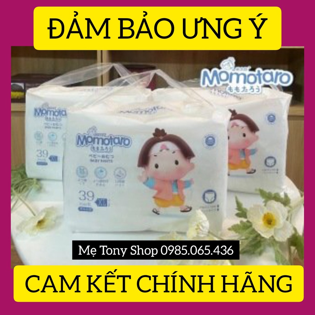 (Xài Là Ưng) Tã Bỉm Dán/Quần Xuất Nhật MOMOTARO Đủ Size S56/M46/L42/XL39/XXL36/XXXL35 (3kg-25kg) (Siêu Nhẹ Siêu Thấm)