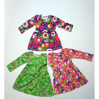 Set 3 váy bé gái HM cotton xuất dư