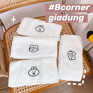 Khăn Trắng Hình Dễ Thương