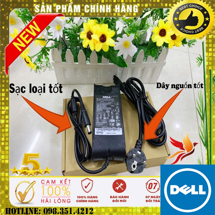 Sạc laptop Dell Inspiron N5050 N5040 N5110 + tặng dây nguồn loại tốt