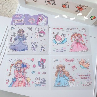 Sticker dán 4 miếng siêu