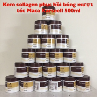 Dầu hấp tóc Collagen Karseell Maca siêu mềm mượt tóc 500ml