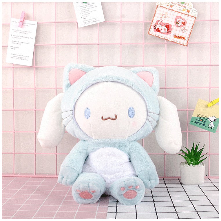 HELLOKITTY Thú Nhồi Bông Hình Hello Kitty Dễ Thương Phong Cách Nhật Bản