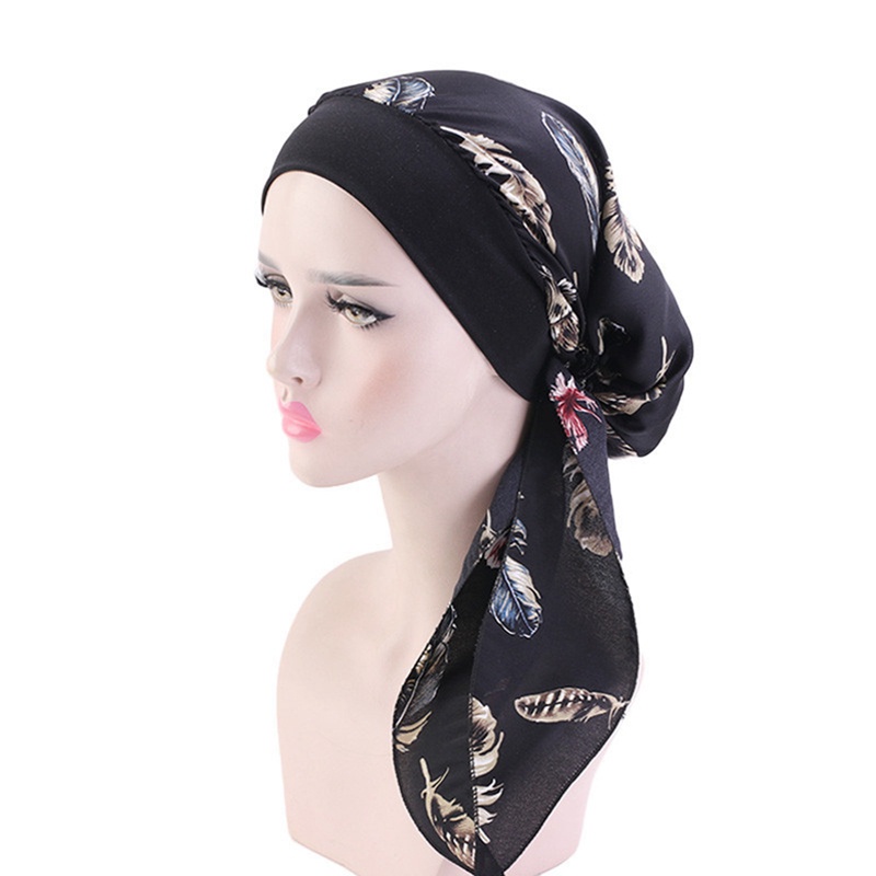Khăn Turban Trùm Đầu Phong Cách Hồi Giáo Cho Nữ