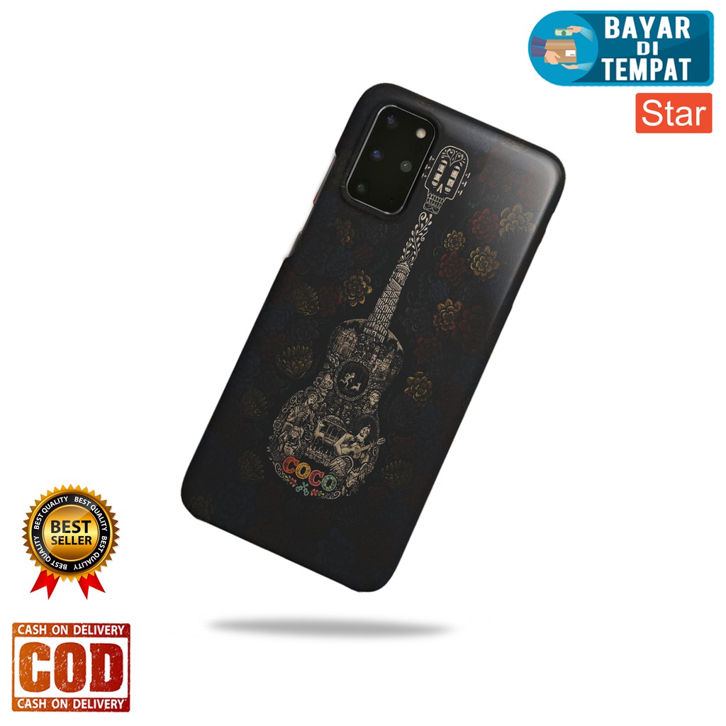 Ốp Điện Thoại Pcc Cứng In Hình Đàn Guitar Coco 3d Cho Iphone Samsung Oppo Vivo Xiaomi