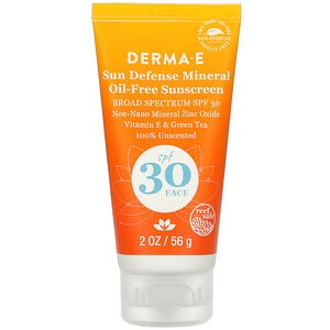 Kem chống nắng cho da dầu mụn nhạy cảm Derma E Sunscreen Mineral Oil Free SPF 30