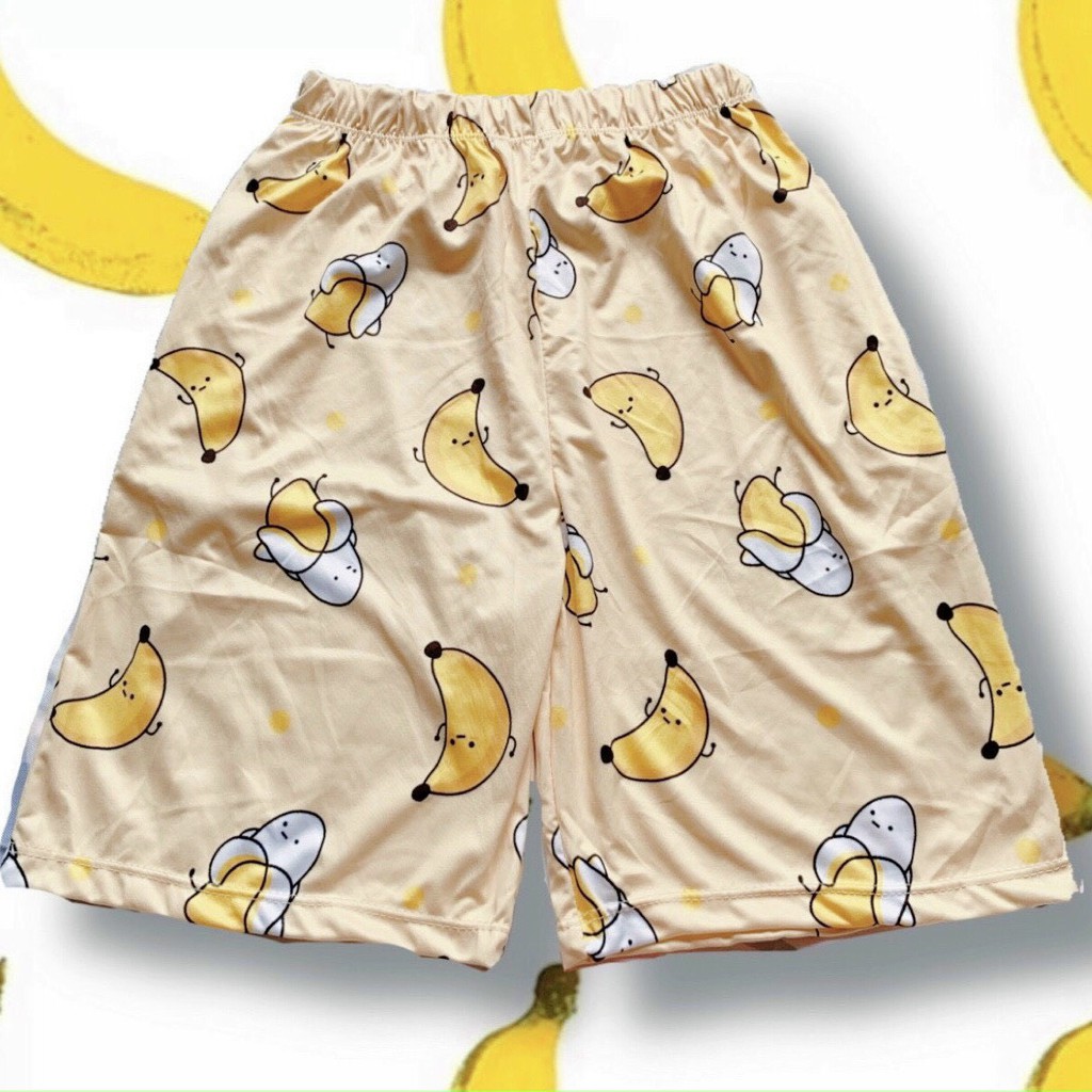 Quần Short lửng Cartoon Unisex BST 02 ❤️ Quần đùi hoạt hình mặc nhà nam nữ Freesize Molly Fashion | BigBuy360 - bigbuy360.vn