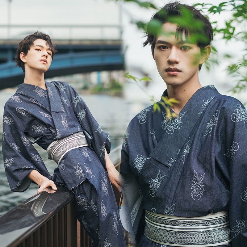 Yukata nam trang phục nhật bản kimono nam