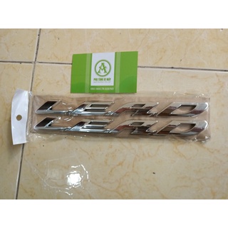 Bộ tem nổi dán xe Lead 2009 - 2012 (giá 1 cặp) màu Bạc