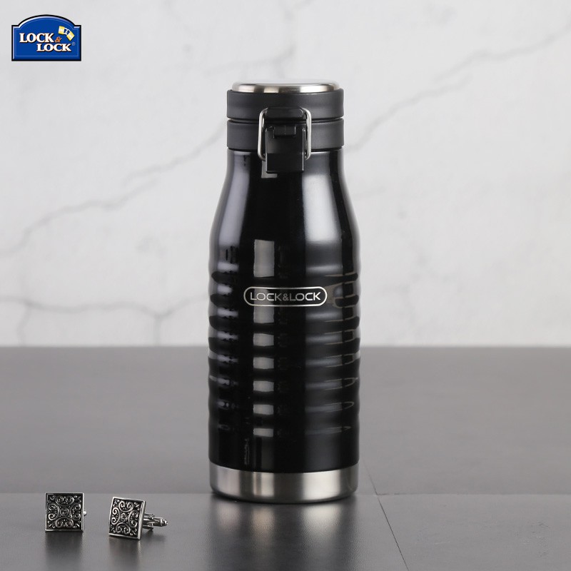 Bình Giữ Nhiệt Thép Không Gỉ Lock&amp;Lock Wave Bottle LHC4149 460ml