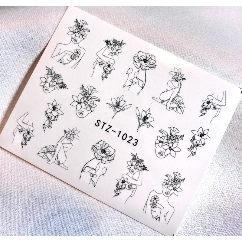 Hình dán 3D nước