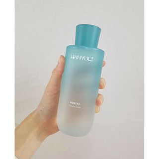 Nước Hoa Hồng Bạc Hà HANYUL MENTHA TROUBLE TONER (300ml) - Nội địa Hàn