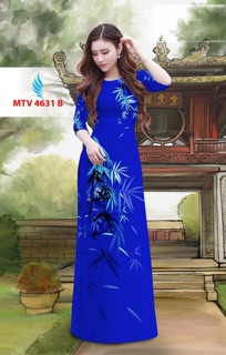 Vải áo dài lá trúc