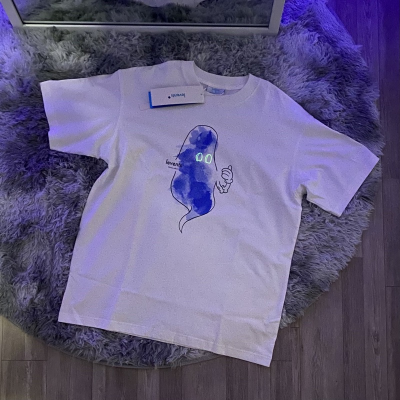 [Levents Chính Hãng] Áo thun con Ma Mập 𝗖𝗛𝗨𝗕𝗕𝗬 𝗚𝗛𝗢𝗦𝗧 𝗟𝗘𝗩𝗘𝗡𝗧𝗦 | LEVENTS CHUBBY GHOST TEE