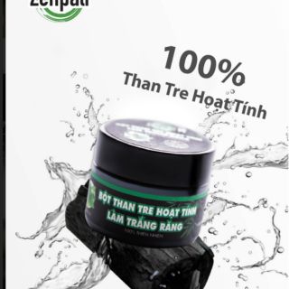 Bột than tre hoạt tính trắng răng Zenpali