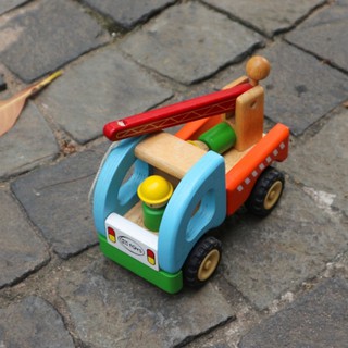Đồ chơi gỗ Winwintoys 64292 - Xe cần cẩu