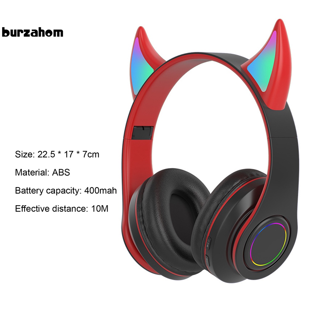 Tai nghe chụp tai bluetooth siêu nhẹ phát sáng cho trẻ em