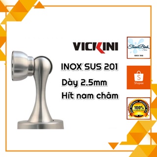Chặn cửa/ hít cửa chống va đập inox