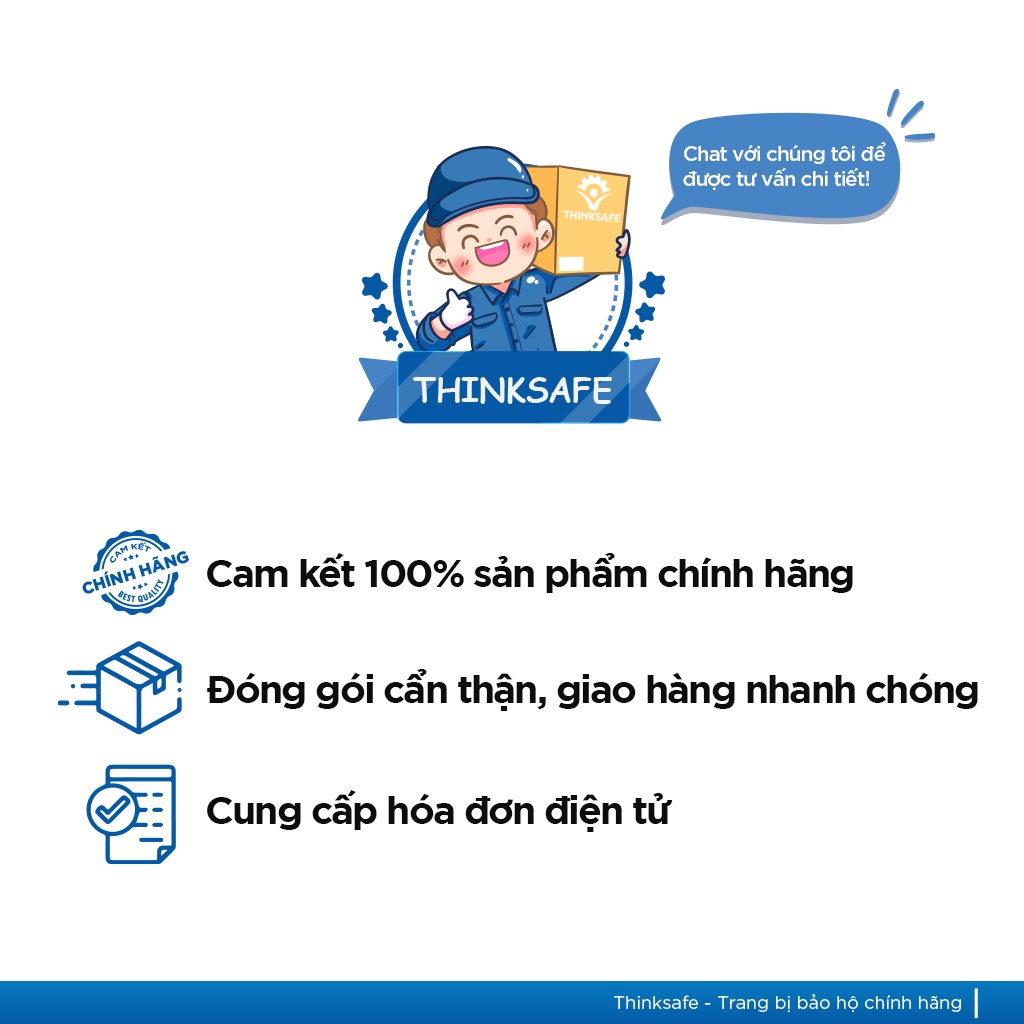 Mặt nạ phòng độc 3M 7502 / 2097 chống độc, chuyên phòng dịch, chống giọt bắn, lọc bụi mịn pm2.5, khói hàn - THINKSAFE