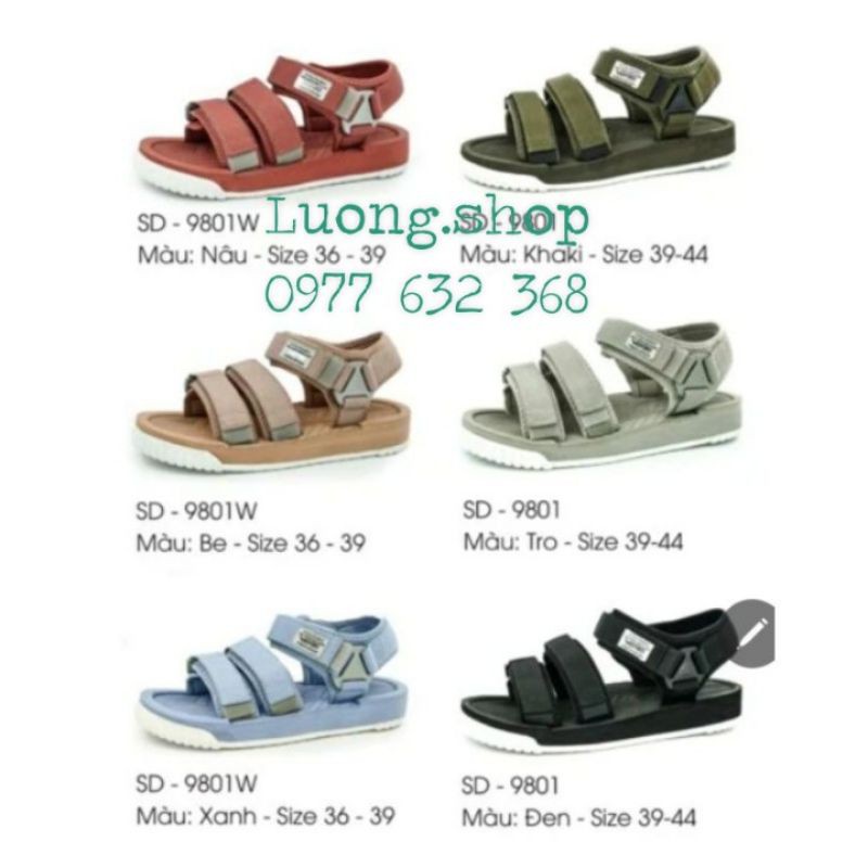 Sandal Vento Nam nữ Chính hãng SD9801 (đủ màu)