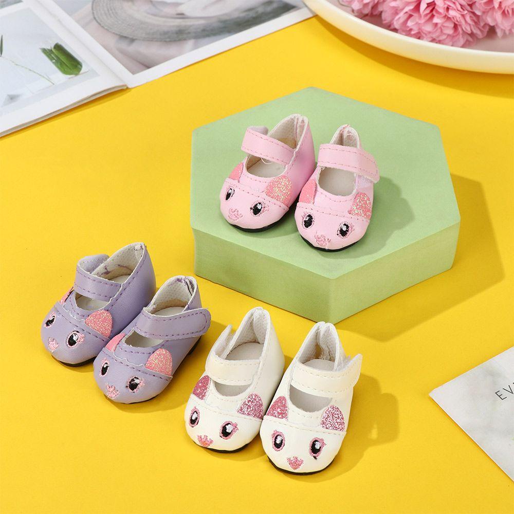 Giày Bốt Búp Bê Đính Kim Sa Cầu Vồng 43cm Hàng Mới