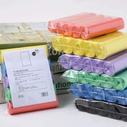 Combo 5 Cuộn Túi Đựng Rác  Sinh Học Tự Phân Hủy An Toàn Với Thiên Nhiên - 20 túi/cuộn