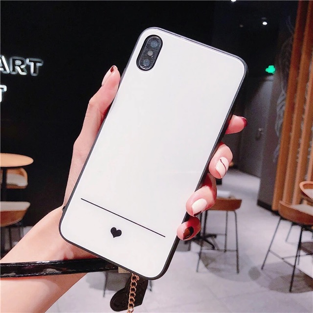 Ốp Lưng Kính Bóng 13ProMax 12ProMax 11ProMax XSMAX X XS 7Plus FUKISHOP