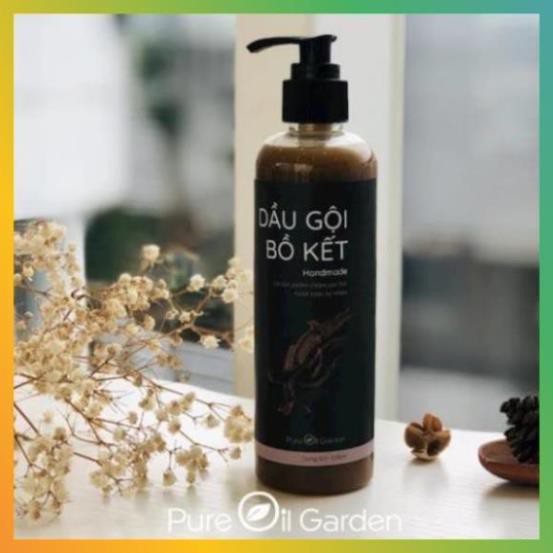 [Chính hãng] Pure Oil Garden Dầu gội Bồ kết Không bọt| Mượt tóc| óng ả | mọc tóc