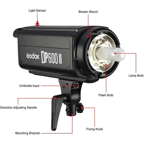 Godox DP600 II - Đèn Godox DP600II Flash Studio - Bảo hành 12 tháng