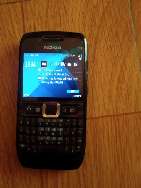 Nokia e71 cũ zin trùng imei (ĐẶC BIỆT tặng thêm combo 5 món) Nokia 1289 *1 pin bp-4l zin* 1 bl-4c zin *1bl-5c zin* 1ss