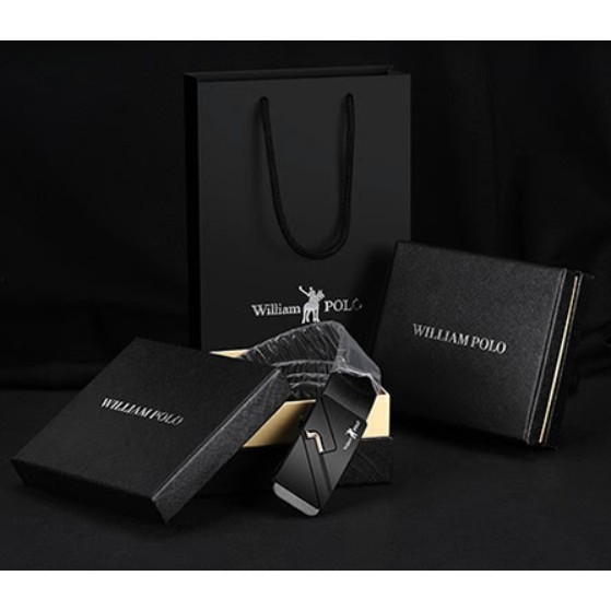 Thắt lưng Nam thời trang - da bò, mặt kim loại cao cấp nhập khẩu chính hãng William Polo - Bảo hành 12 tháng