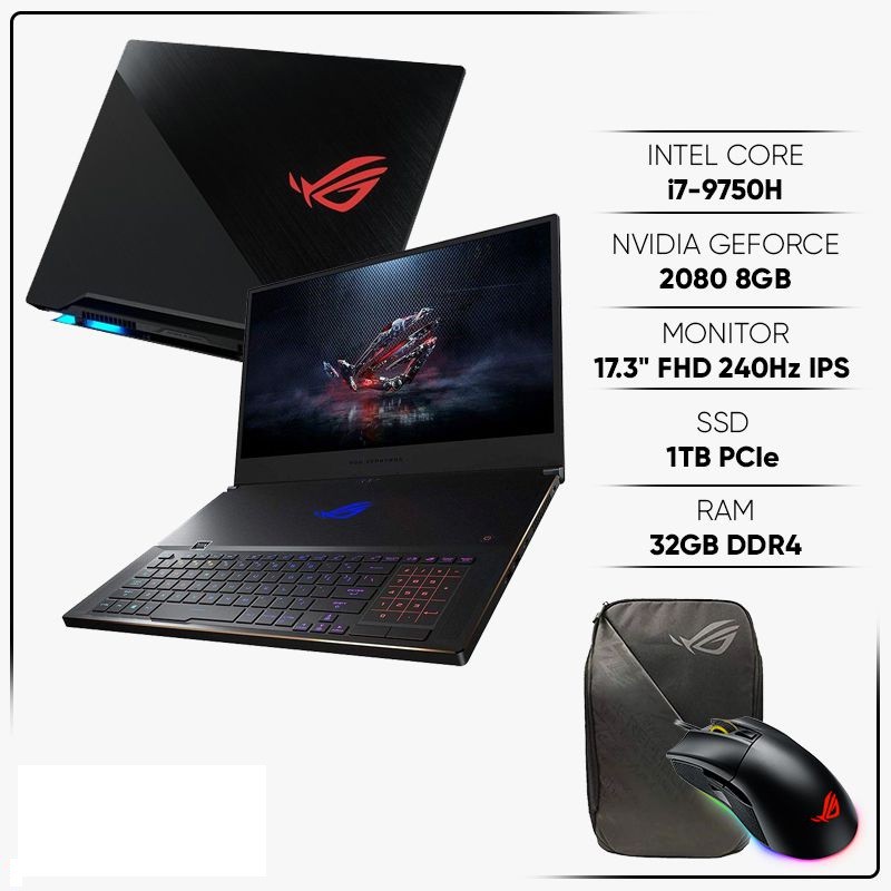 [HÀNG CHÍNH HÃNG] Máy tính cho Gamer Asus GX701GXR-H6072T | BigBuy360 - bigbuy360.vn