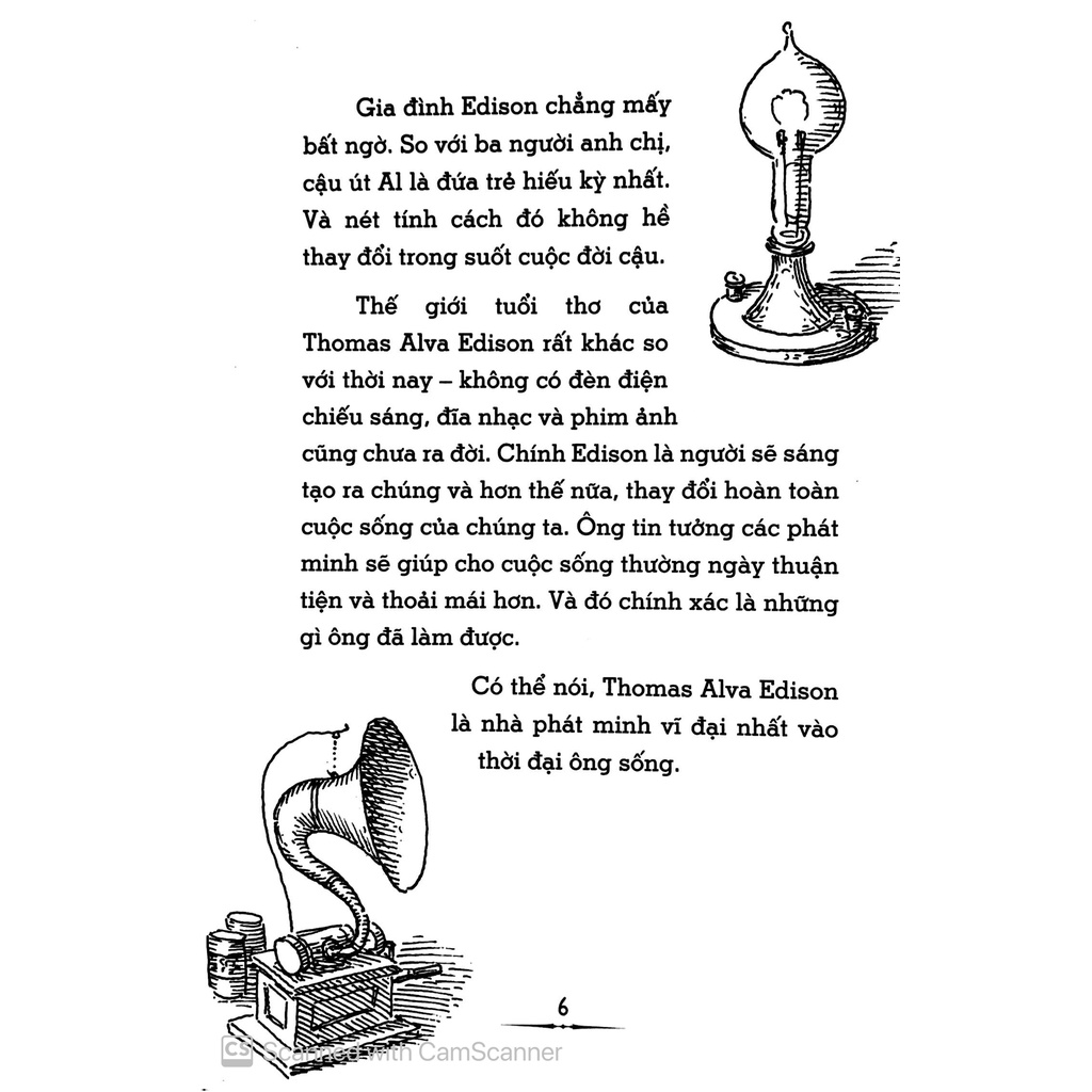 Sách - Chân Dung Những Người Thay Đổi Thế Giới - Thomas Alva Edison Là Ai?