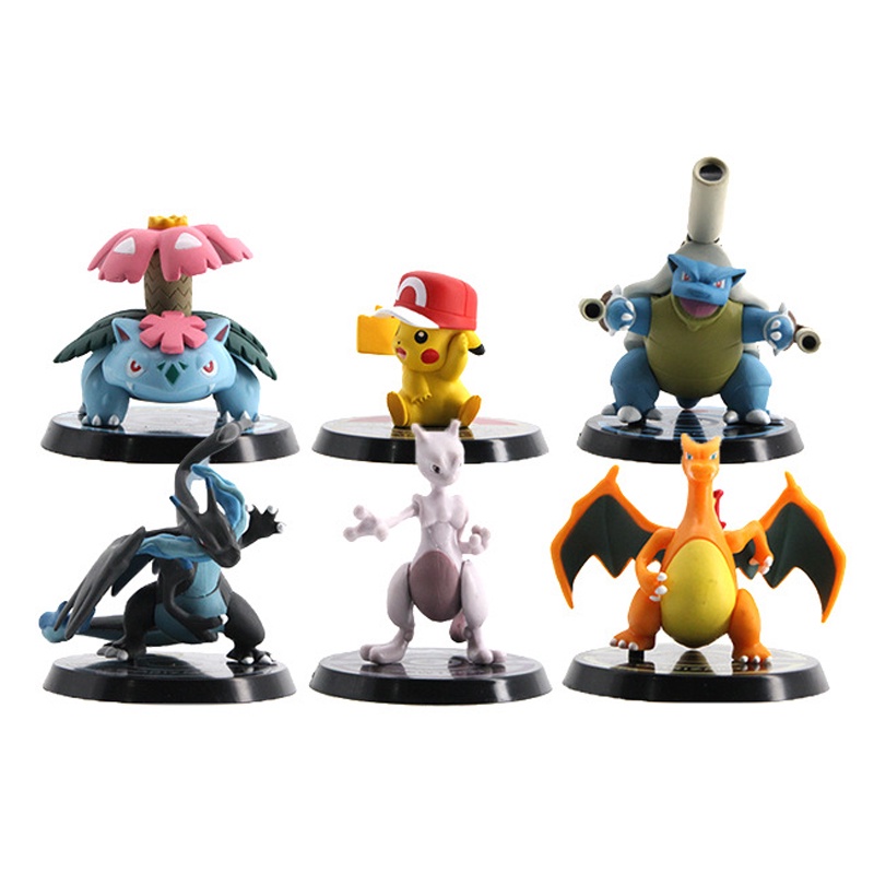 Trang trí để bàn mô hình siêu Pokemon