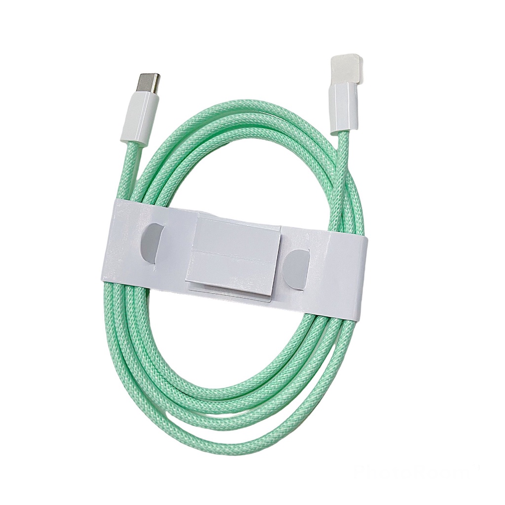 Cáp sạc nhanh IP dây dù PD hàng cao cấp  1m cho điện thoại ip Xs Max 11 12 13 Pro Mini