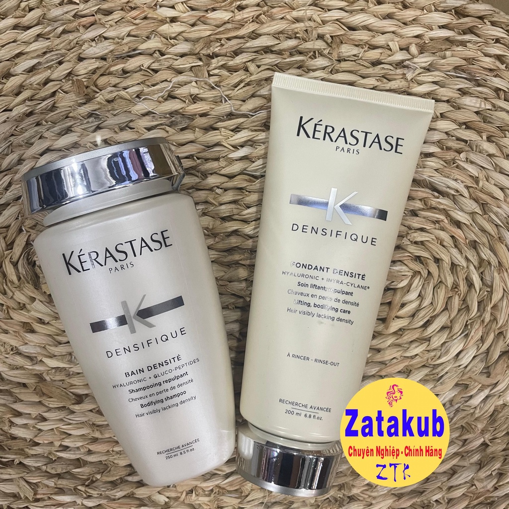 Bộ Dầu Gội Và Xả Giúp Mọc Tóc, Chống Gãy Rụng Kerastase Densifique 250ml/200ml CHÍNH HÃNG