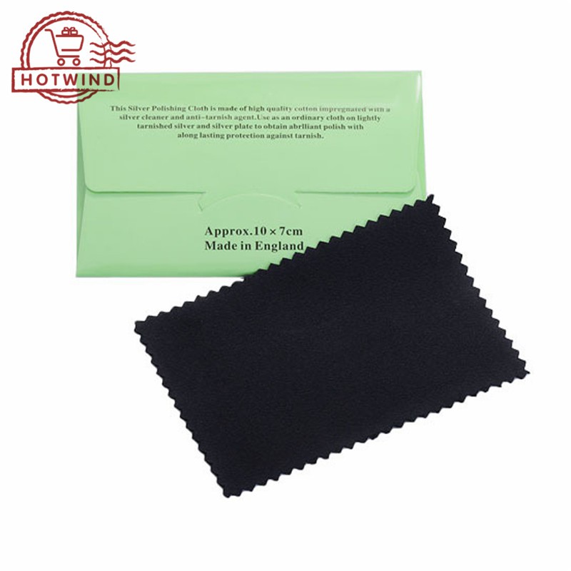 Cuộn vải màu bạc đánh bóng trang sức