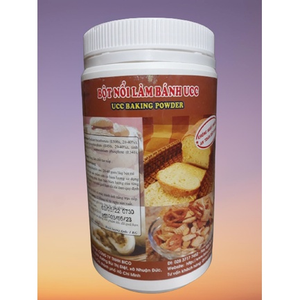 Bột nổi , bột nở , baking powder UCC 1kg dùng làm bánh bao, bánh bông lan, cookies , cupcake