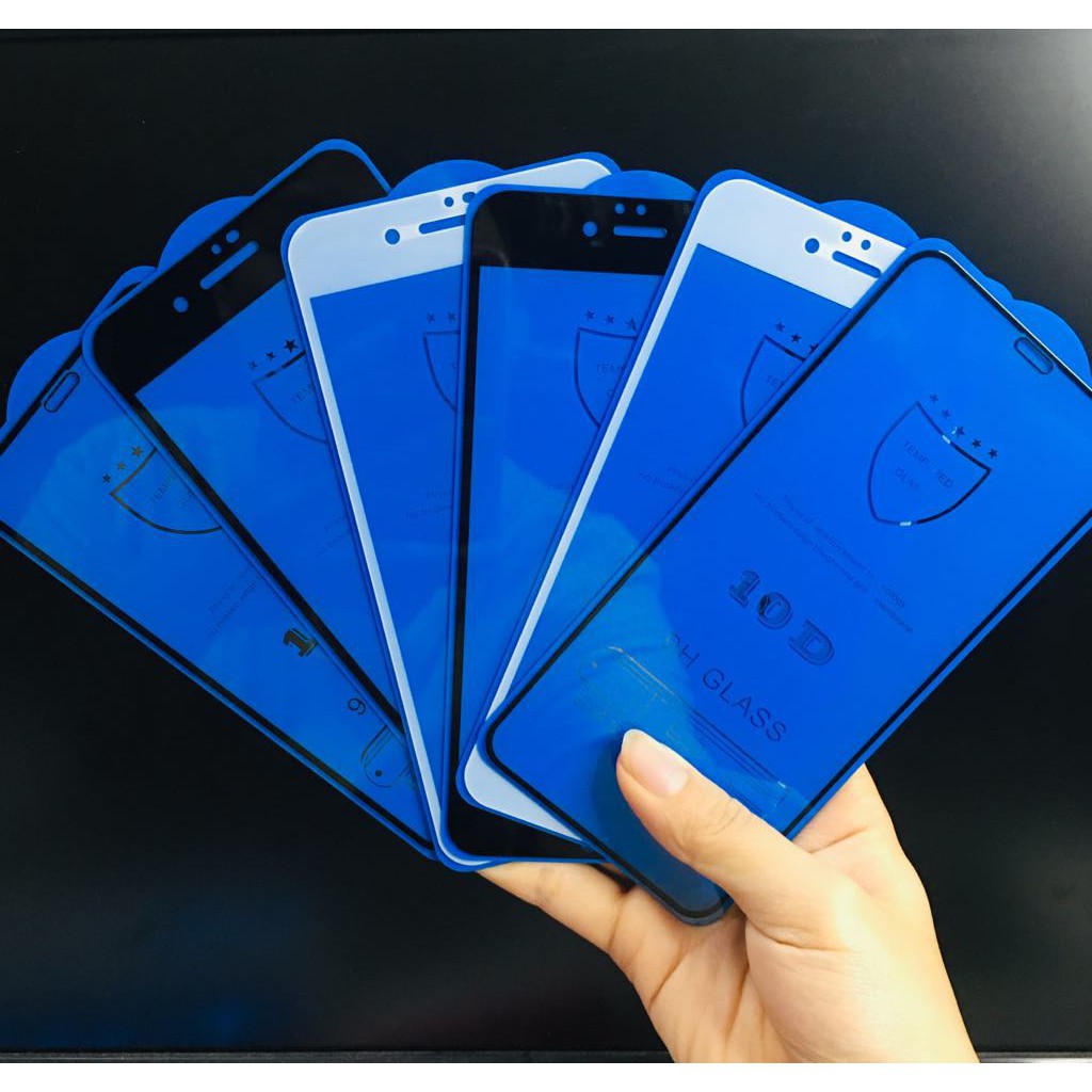 [ Xả Kho ] Kính Cường Lực Iphone Full Màn 10Dcho Iphone 6 - 11Promax