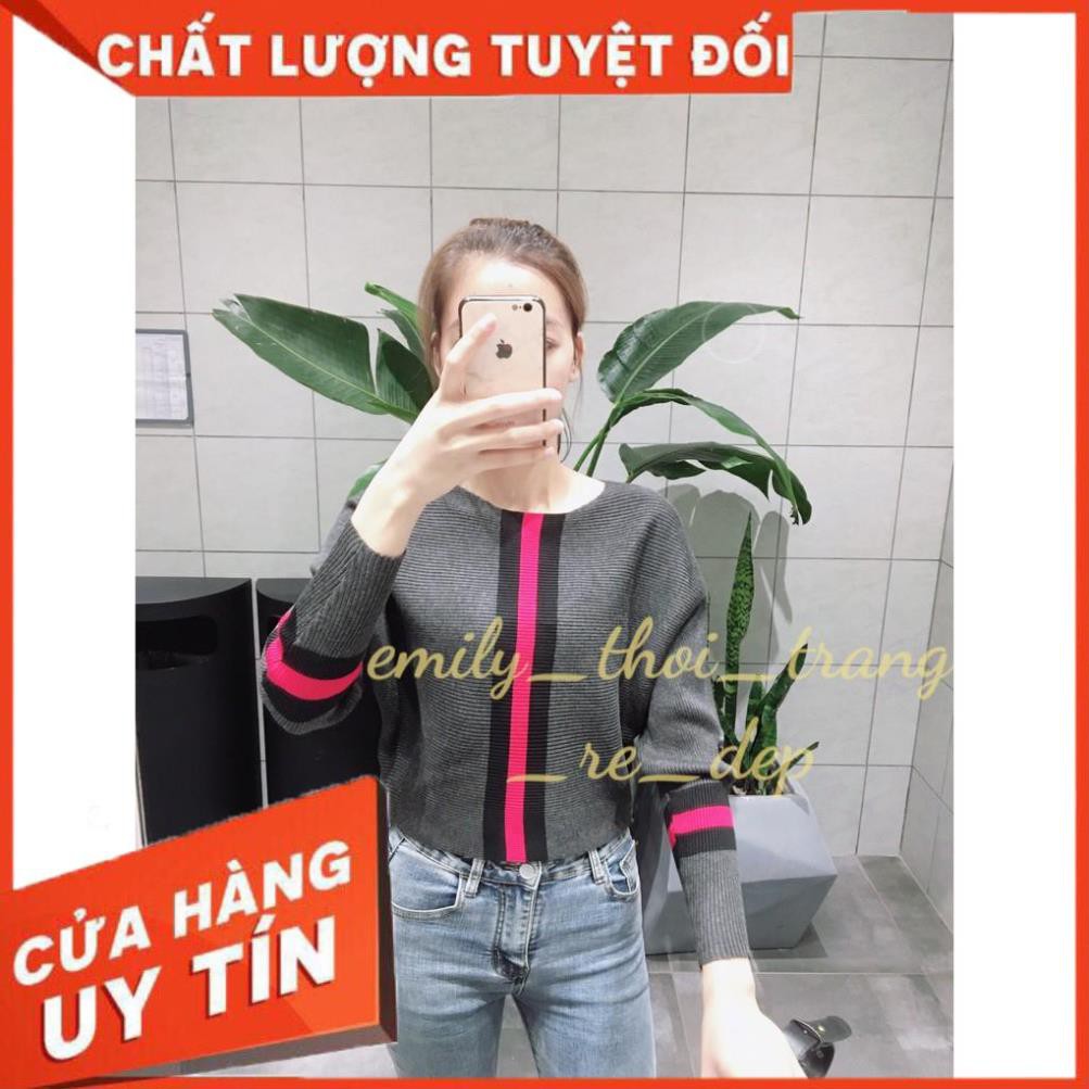 [ẢNH THẬT] Áo len cánh dơi dài tay chất len đẹp