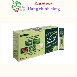 Livecool Nam Dược - Bột sủi thanh nhiệt - hương chanh