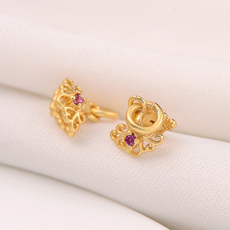 Mặt Dây Chuyền Bằng Đồng Mạ Vàng 18K Thiết Kế Thủ Công