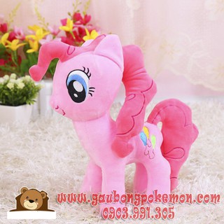 TẶNG TÚI QUÀ GẤU BÔNG NGỰA PONY PINKIE PIE HỒNG MẪU XỊN 30CM