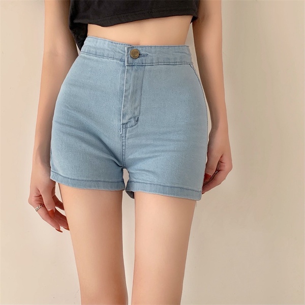 Quần Short Nữ Lưng Cao Plus Size