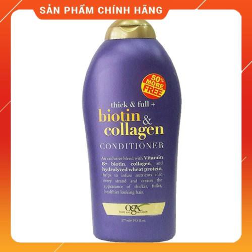 DẦU XẢ OGX BIOTIN & COLLAGEN 577ml