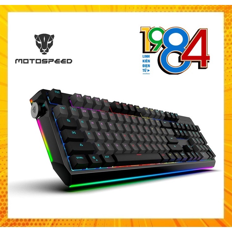 Bàn phím cơ Motospeed CK80 SILVER