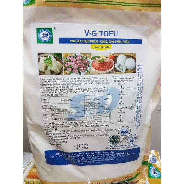 Đường nho V-G TOFU 1kg