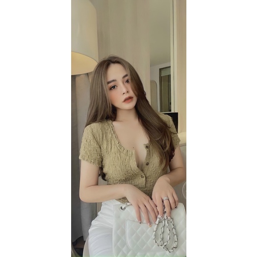 50=&gt;90kg Bigsize ÁO XỐP NHÚNG CỌC TAY