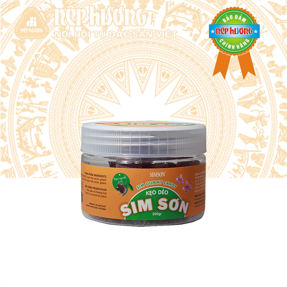 Kẹo sim – hộp 200g -Simson – đặc sản Phú Quốc