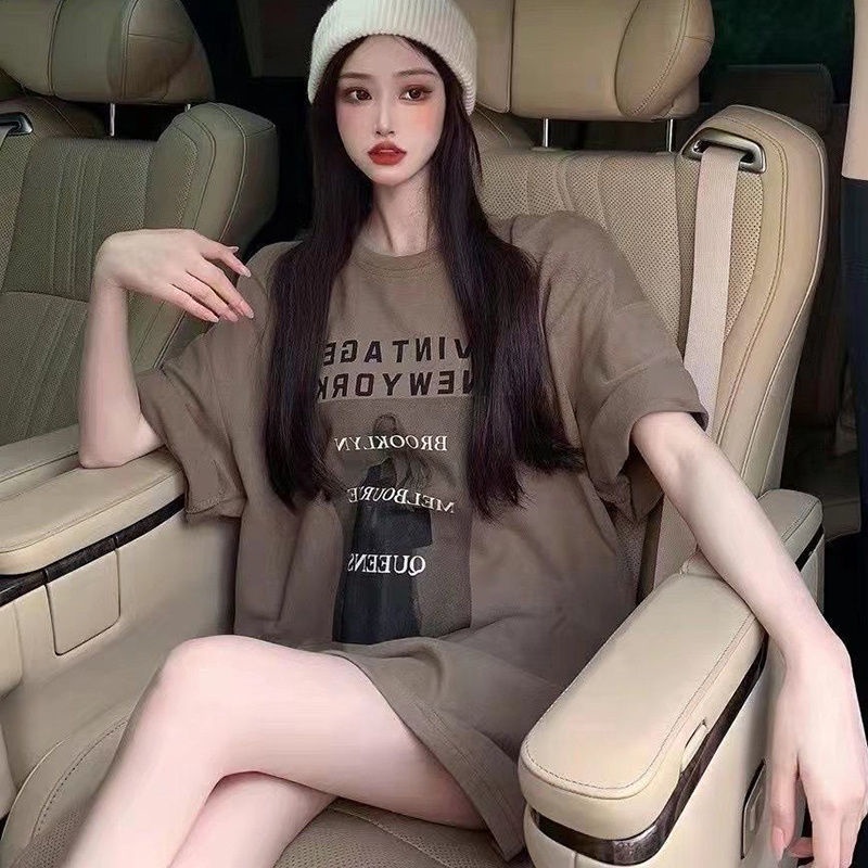 Áo Thun Nữ Oversize Tay Ngắn Dáng Rộng